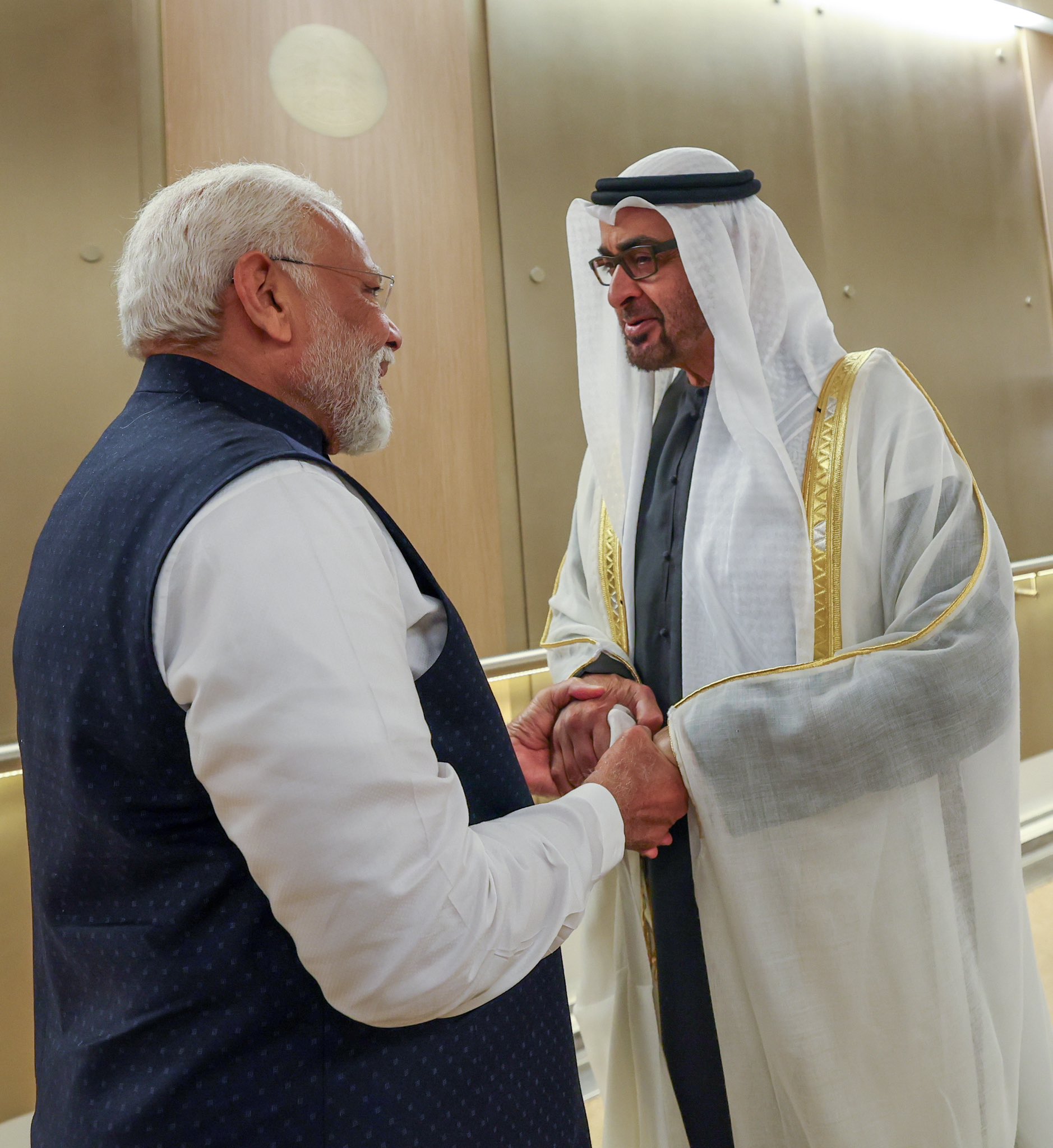 UAE President meets PM Modi