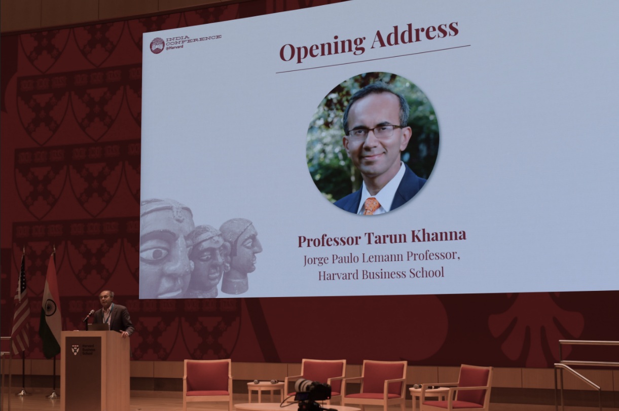 Prof Tarun Khanna opening address on Day 2