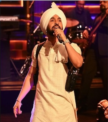 Diljit Singing