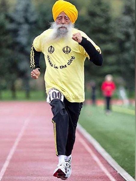 Fauja Singh Running