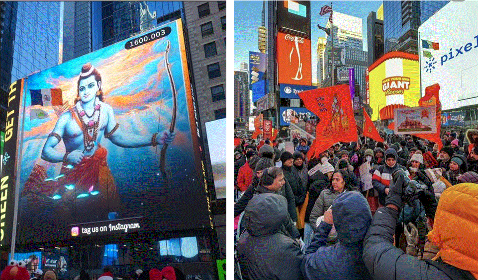 Indian Diaspora Times Square