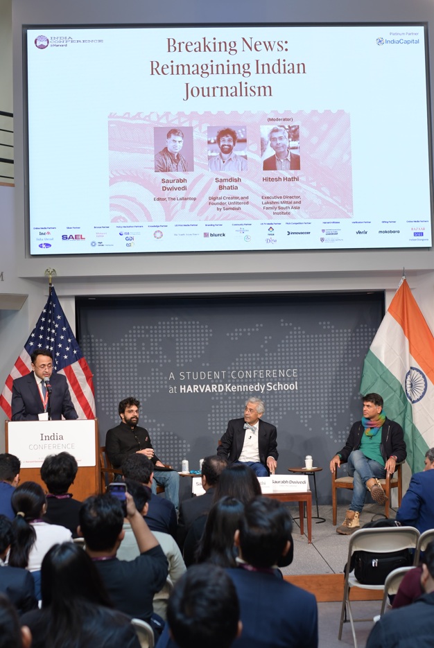 Samdish Bhatia (Unfiltered by Samdish) and Saurabh Dwivedi (The Lallantop)