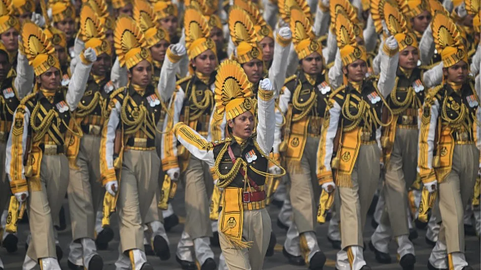 Women Contingent at Republic Day
