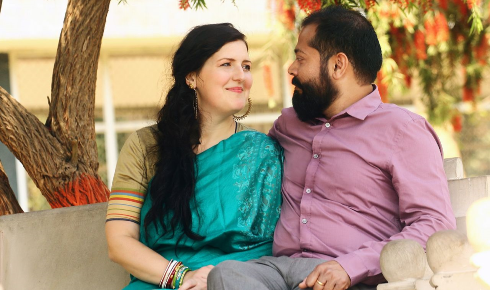 Jessica and Abhishek bring America and India closer