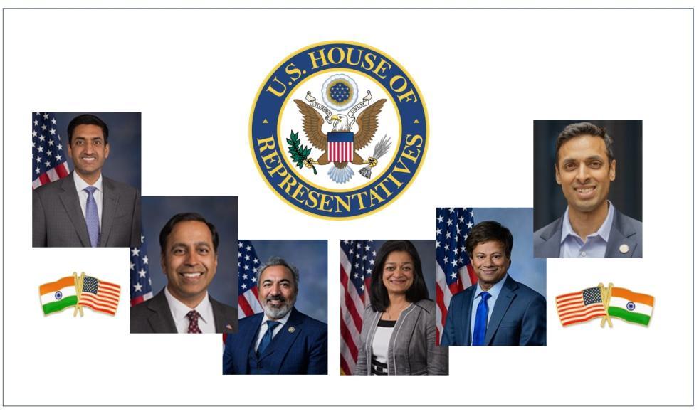 Indian American Congress, House of Representatives
