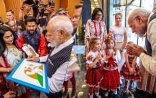 Indian PM Modi in Poland