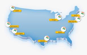 8 Consulates of India in USA