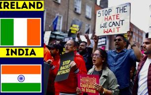 Ireland Indian Diaspora Protests